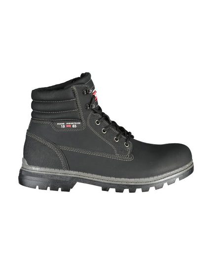 Carrera Black Polyester Men Boot
