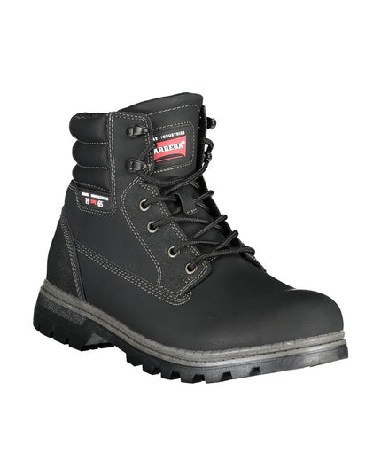 Carrera Black Polyester Men Boot
