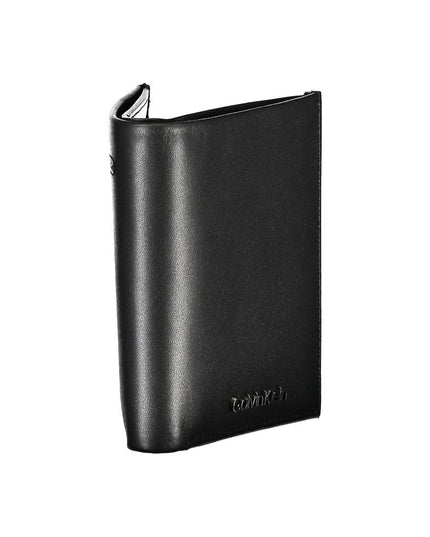 Calvin Klein Sleek Black Leather RFID Wallet