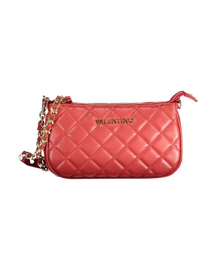 Mario Valentino Red Polyethylene Handbag
