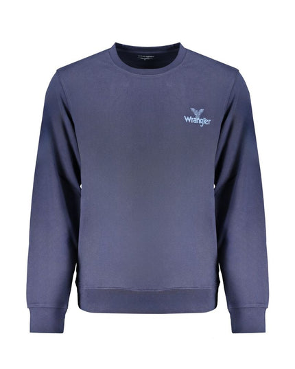 Wrangler Blue Cotton Men Sweater