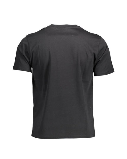 North Sails Black Cotton Men T-Shirt