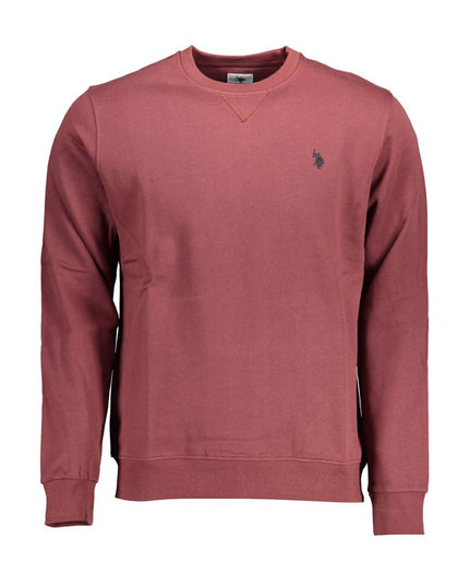 U.S. POLO ASSN. Purple Cotton Men Sweater