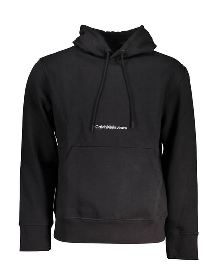 Calvin Klein Black Cotton Men Sweater