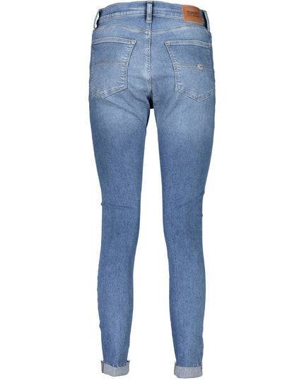 Tommy Hilfiger Blue Cotton Women Jeans