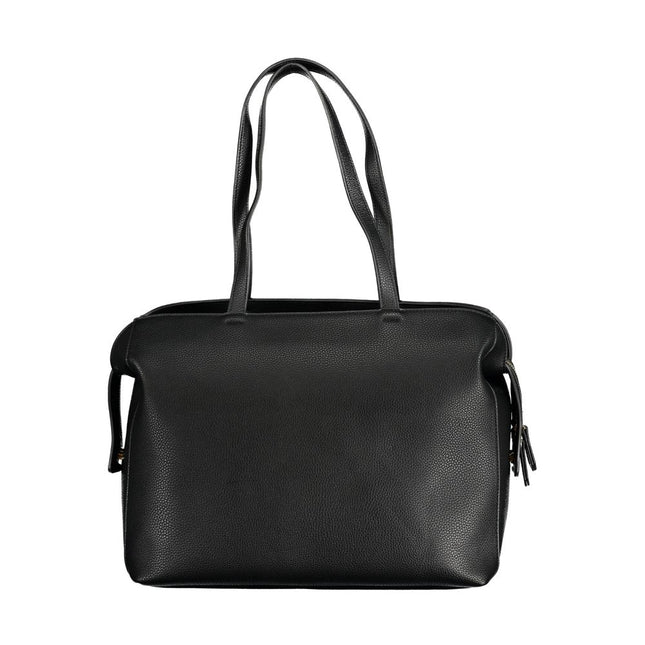 Mario Valentino Black Polyethylene Handbag