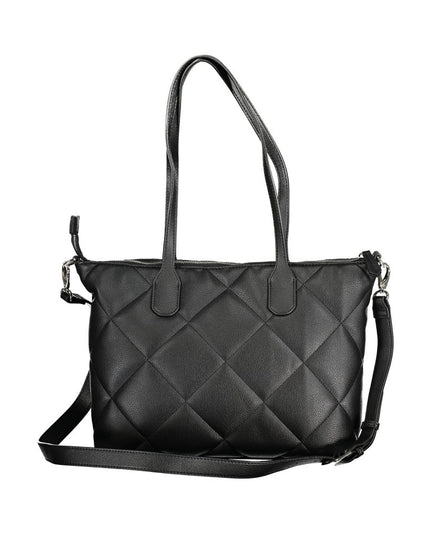 Mario Valentino Black Polyethylene Handbag