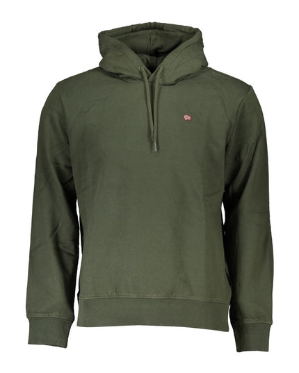Napapijri Green Cotton Men Sweater