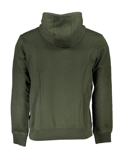 Napapijri Green Cotton Men Sweater