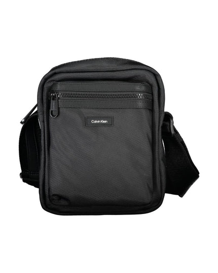 Calvin Klein Sleek Black Recycled Shoulder Bag