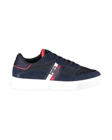 Tommy Hilfiger Blue Polyester Men Sneaker