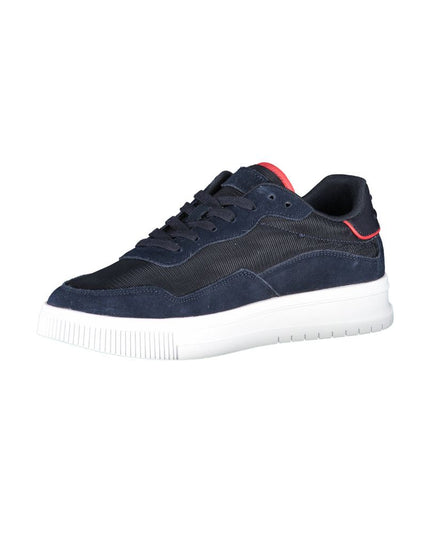Tommy Hilfiger Blue Polyester Men Sneaker