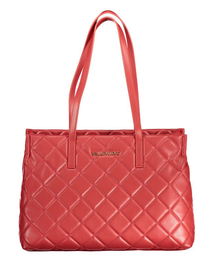 Mario Valentino Red Polyethylene Handbag