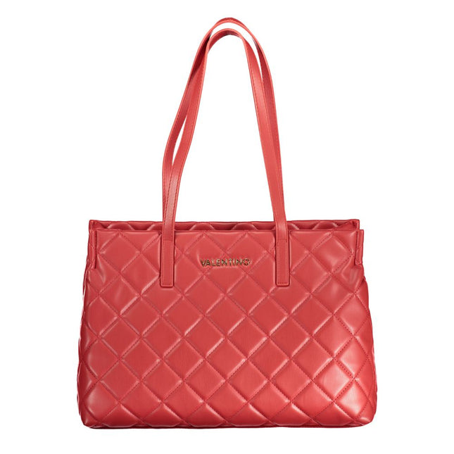 Mario Valentino Red Polyethylene Handbag