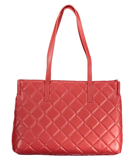 Mario Valentino Red Polyethylene Handbag