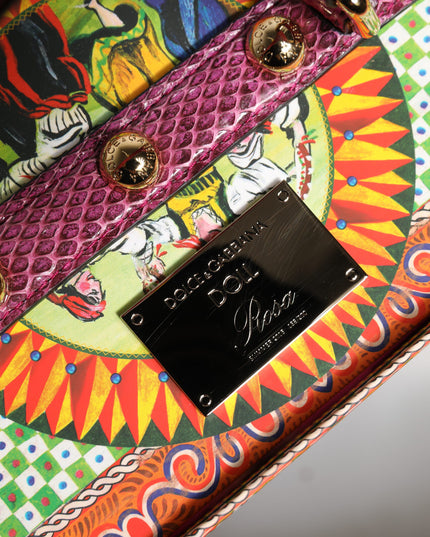 Dolce & Gabbana Black Dress Ceramic Porcelain Fashion Leather Sicily Dolls