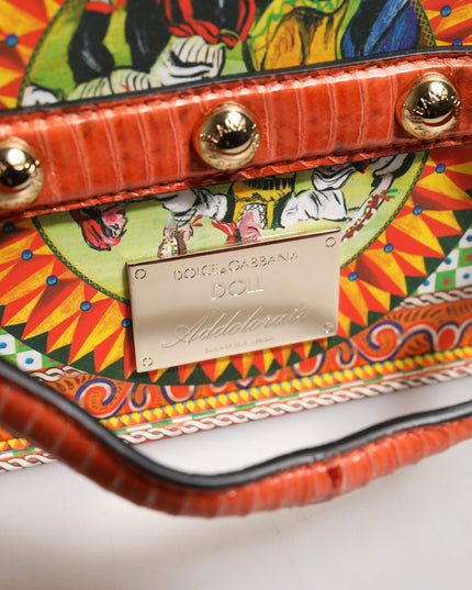 Dolce & Gabbana Black Dress Ceramic Porcelain Fashion Leather Sicily Dolls