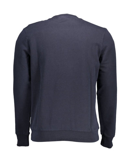 Napapijri Blue Cotton Men Sweater
