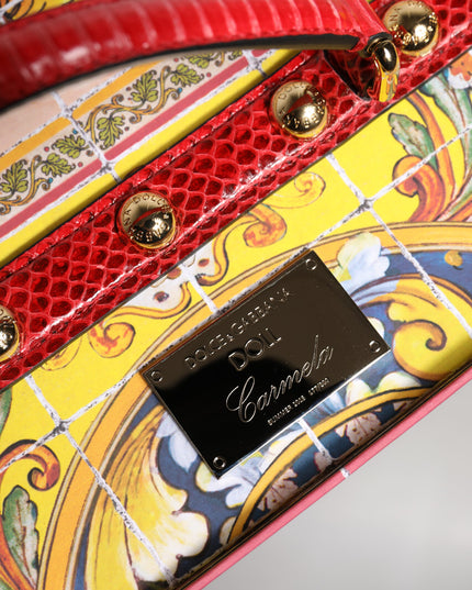 Dolce & Gabbana Black Dress Ceramic Porcelain Fashion Leather Sicily Dolls