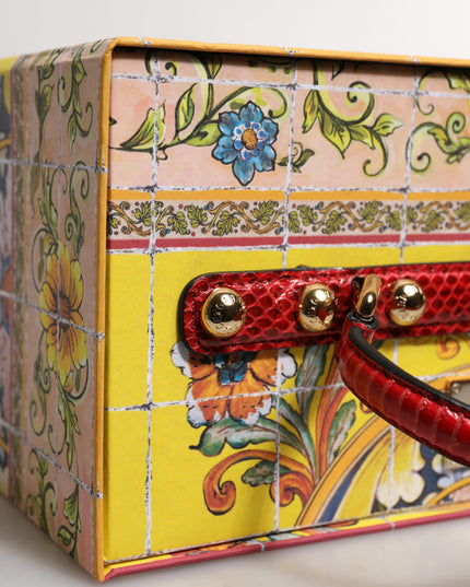 Dolce & Gabbana Black Dress Ceramic Porcelain Fashion Leather Sicily Dolls