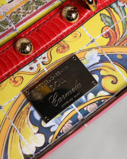 Dolce & Gabbana Black Dress Ceramic Porcelain Fashion Leather Sicily Dolls