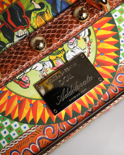 Dolce & Gabbana Black Dress Ceramic Porcelain Fashion Leather Sicily Dolls