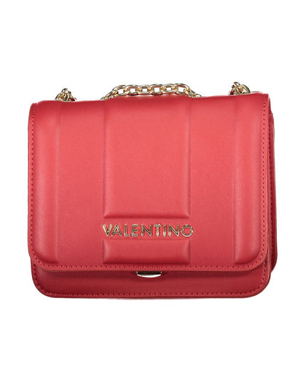 Mario Valentino Red Polyethylene Women Handbag