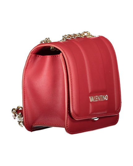 Mario Valentino Red Polyethylene Women Handbag