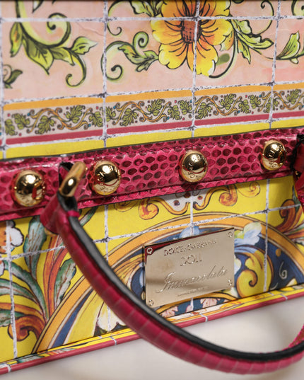 Dolce & Gabbana Black Dress Ceramic Porcelain Fashion Leather Sicily Dolls