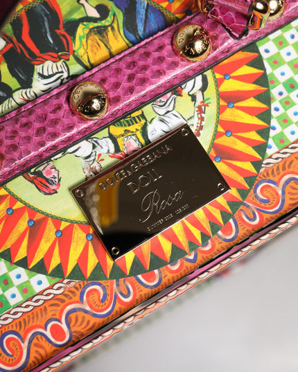 Dolce & Gabbana Black Dress Ceramic Porcelain Fashion Leather Sicily Dolls