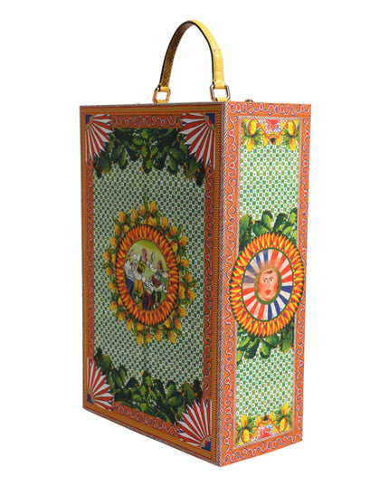 Dolce & Gabbana Red Dress Ceramic Porcelain Fashion Box Leather Sicily Dolls