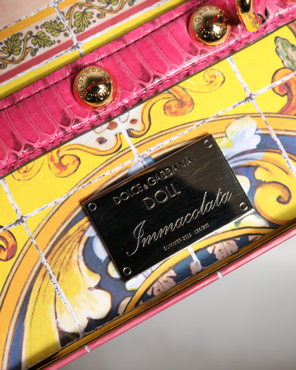 Dolce & Gabbana Black Dress Ceramic Porcelain Fashion Leather Sicily Dolls