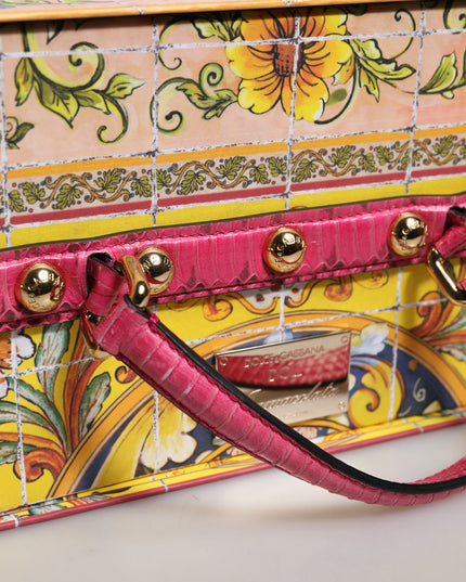 Dolce & Gabbana Black Dress Ceramic Porcelain Fashion Leather Sicily Dolls