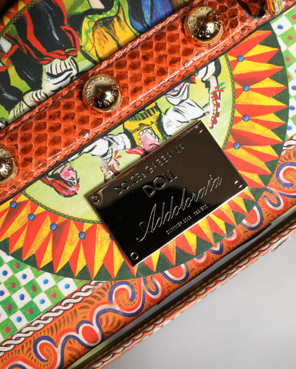 Dolce & Gabbana Black Dress Ceramic Porcelain Fashion Leather Sicily Dolls