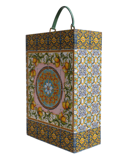 Dolce & Gabbana Black Dress Ceramic Porcelain Fashion Leather Sicily Dolls