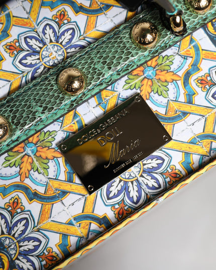 Dolce & Gabbana Black Dress Ceramic Porcelain Fashion Leather Sicily Dolls