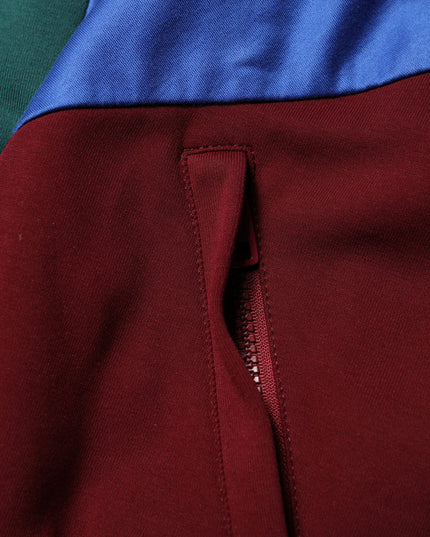 Dolce & Gabbana Multicolor Cotton Logo Full Zip Jacket