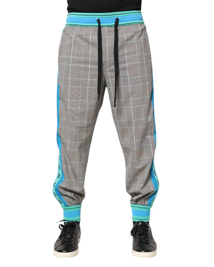 Dolce & Gabbana Multicolor Cotton Men Jogger Sweatpants Pants