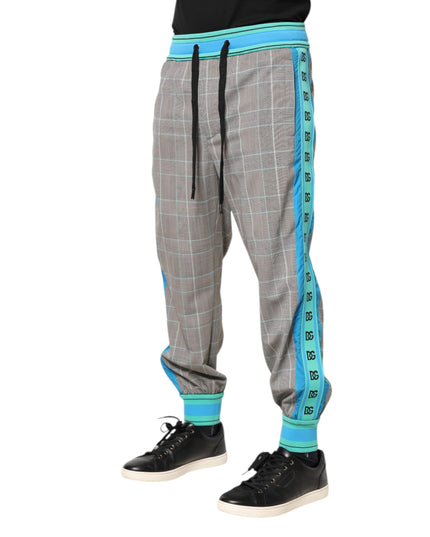 Dolce & Gabbana Multicolor Cotton Men Jogger Sweatpants Pants