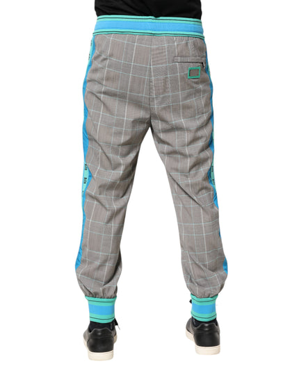 Dolce & Gabbana Multicolor Cotton Men Jogger Sweatpants Pants