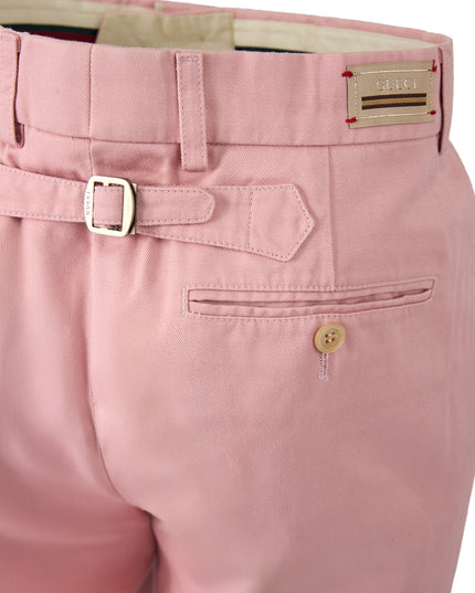 Gucci Light Pink Cotton Pants
