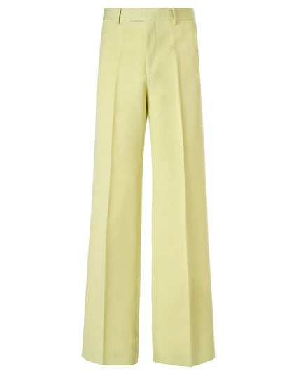 Gucci Lime Yellow Polyester Pants
