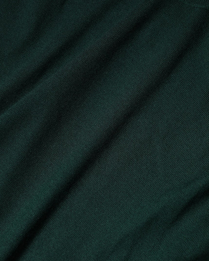 Dolce & Gabbana Green Cashmere Knitted Men Pullover Sweater