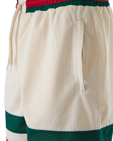 Gucci Cream polyester  Logo Shorts