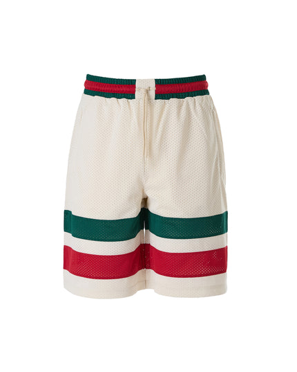 Gucci Cream polyester  Logo Shorts