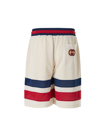 Gucci Cream polyester Logo Shorts