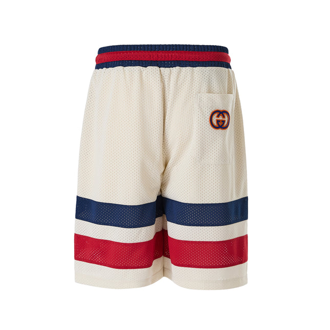 Gucci Cream polyester Logo Shorts