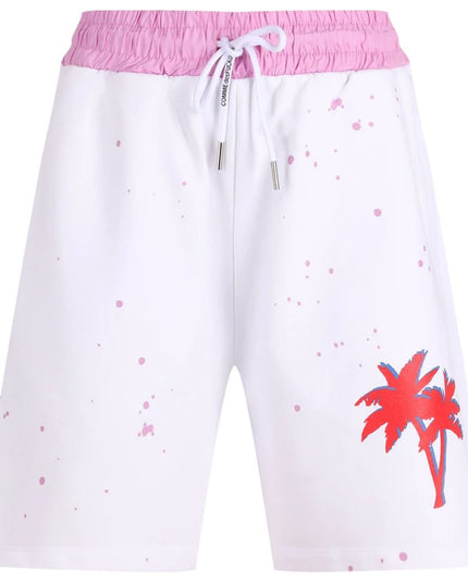 Comme Des Fuckdown White Cotton Short