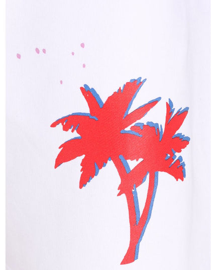 Comme Des Fuckdown White Cotton Short