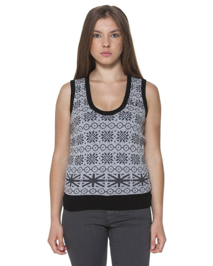 Fred Perry Gray Wool Sweater